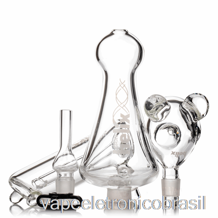 Vape Eletronico Grav 14mm Helix Kit Multiuso Transparente